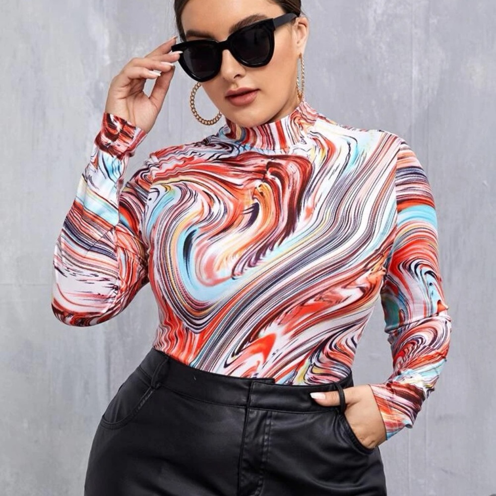 Crop top long sleeve